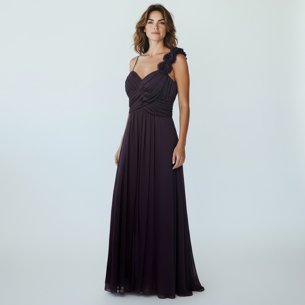 Betsy Adam’s Elegant Purple Evening Gown size 10 used - Picture 9 of 9